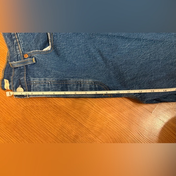 ✨ Levi’s Premium Ribcage Straight Ankle Jeans (Size 32) ✨ - Picture 7 of 7